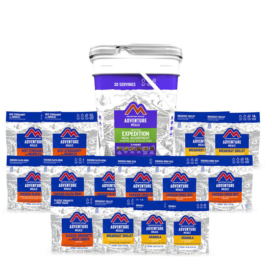 Mountain House Expedition Meal Assortment Bucket - 5 Day Meal Kit
