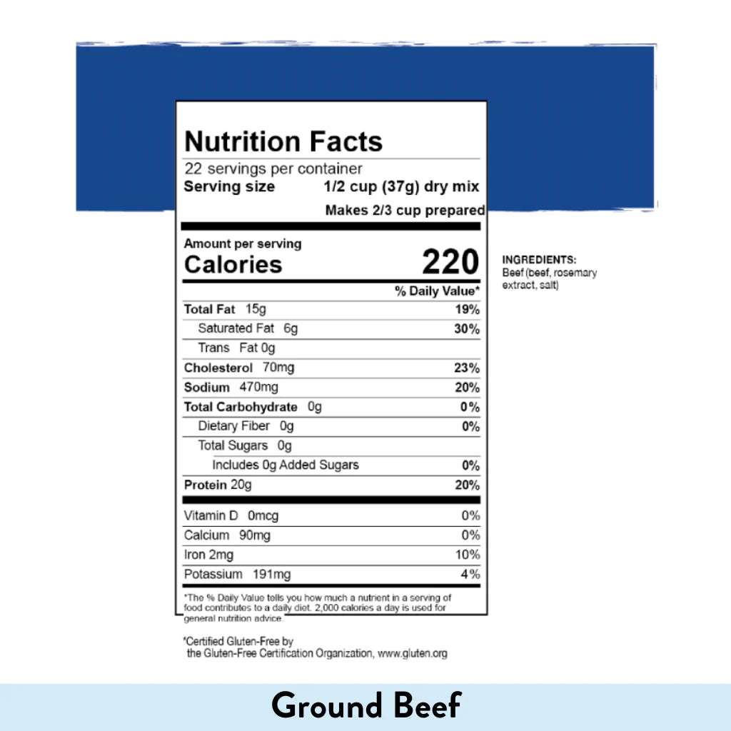 Mountain House Beef #10 Cans