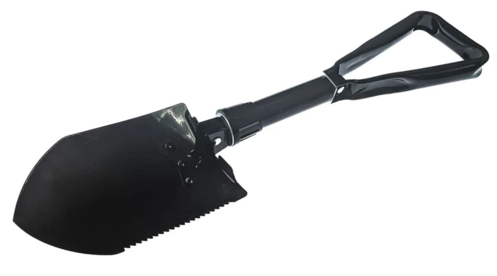 Tri-Fold Serrated Shovel with Carrying Case