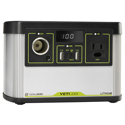 Yeti 200X Portable Power Station + Nomad 20 Solar Generator