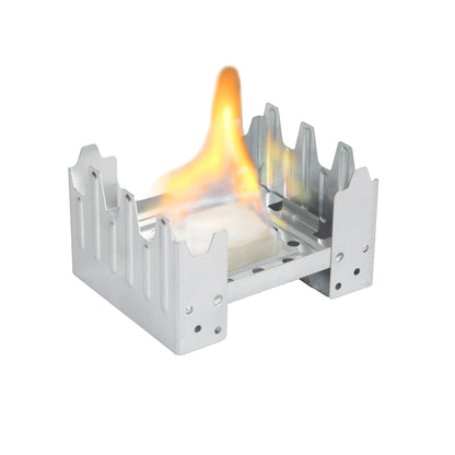 Emergency Folding Stove with Fuel Cubes