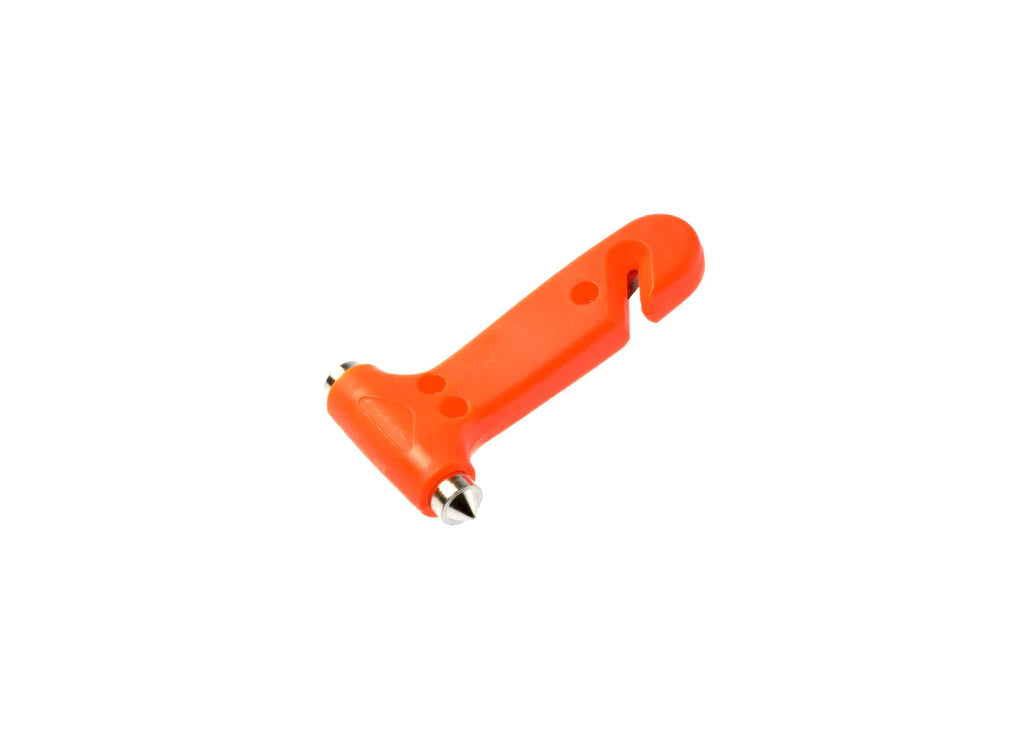 Automotive Emergency Tool With Seatbelt Cutter And Window Punch