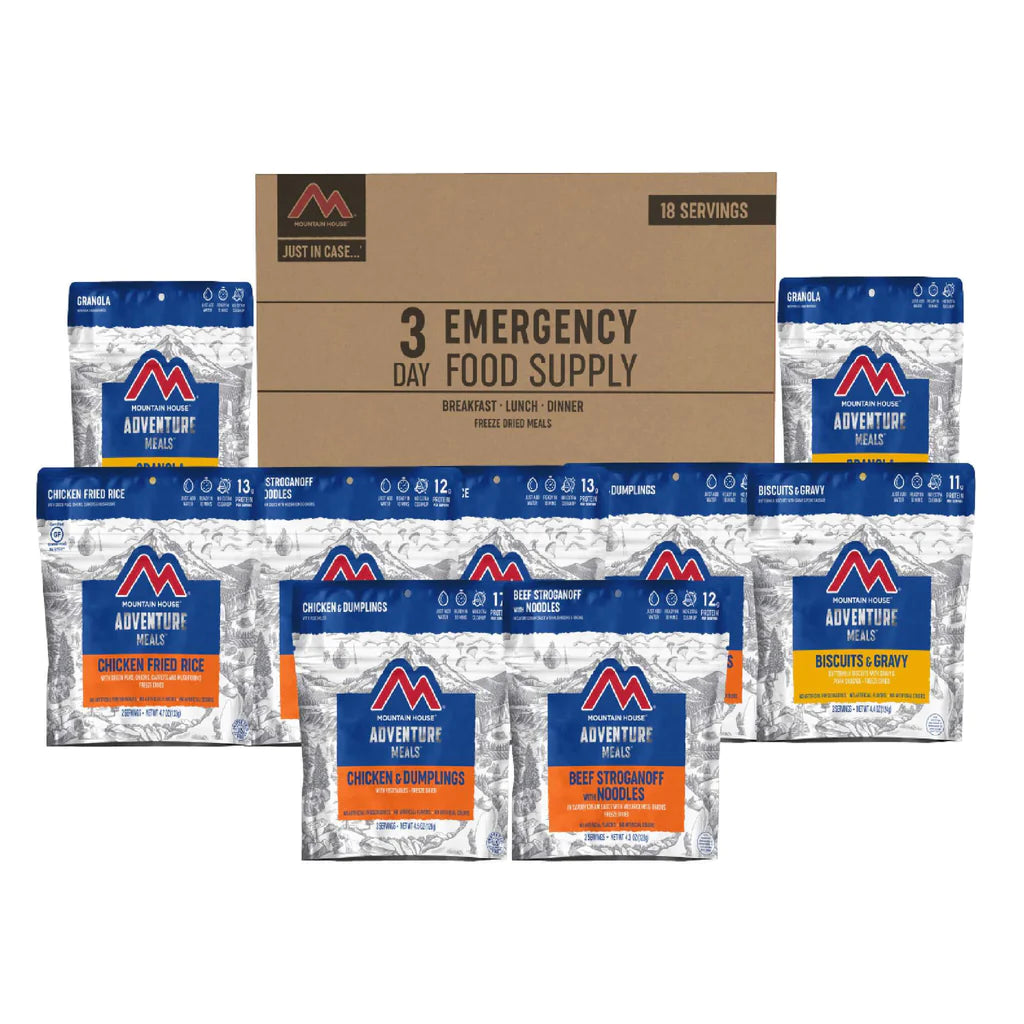3 Day Emergency Food Supply - Just In Case…®
